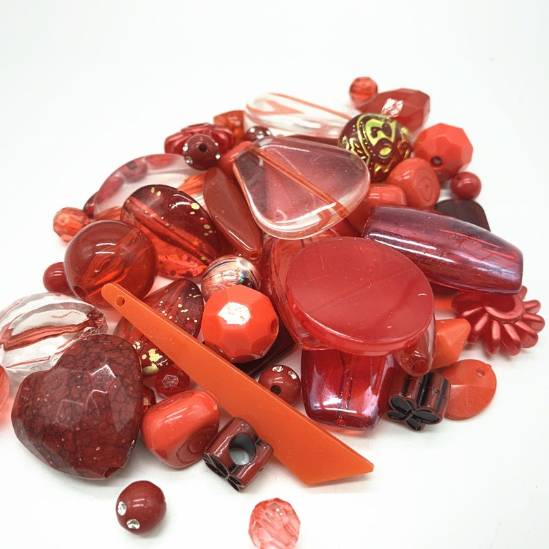 Thumbnail: 20g Acrylic Beads Mixing Beads Style for Bracelet Jewelry Making Accessories