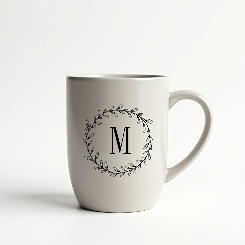 Elegant Monogram Mug