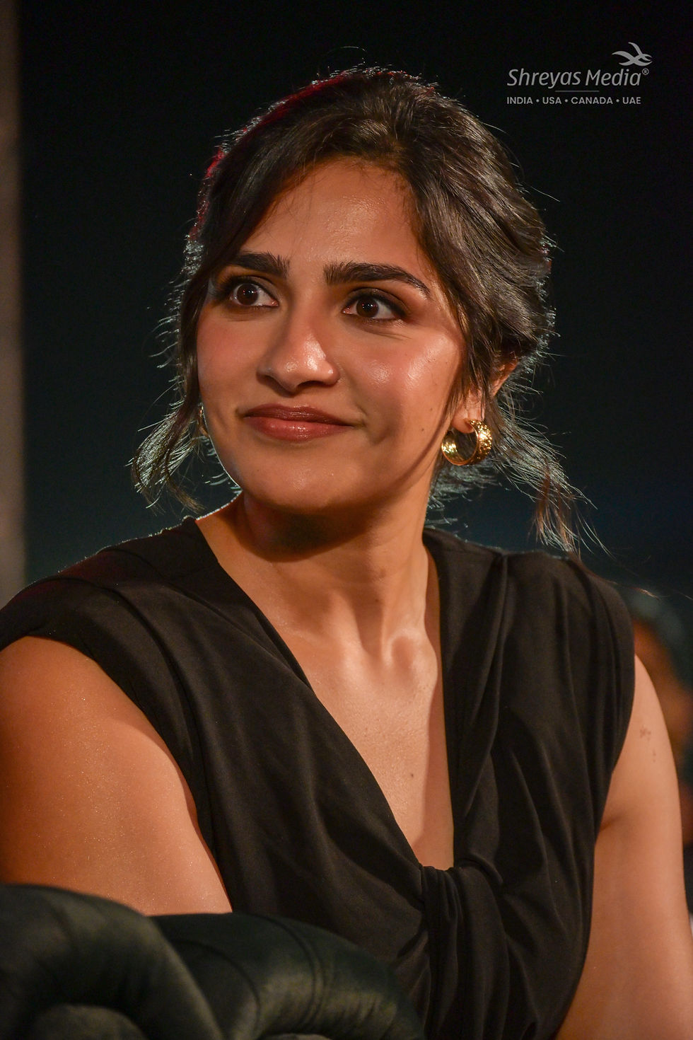Rukmini Vasanth HD Photos from TOXIC Pre Release Event - Shreyas Media