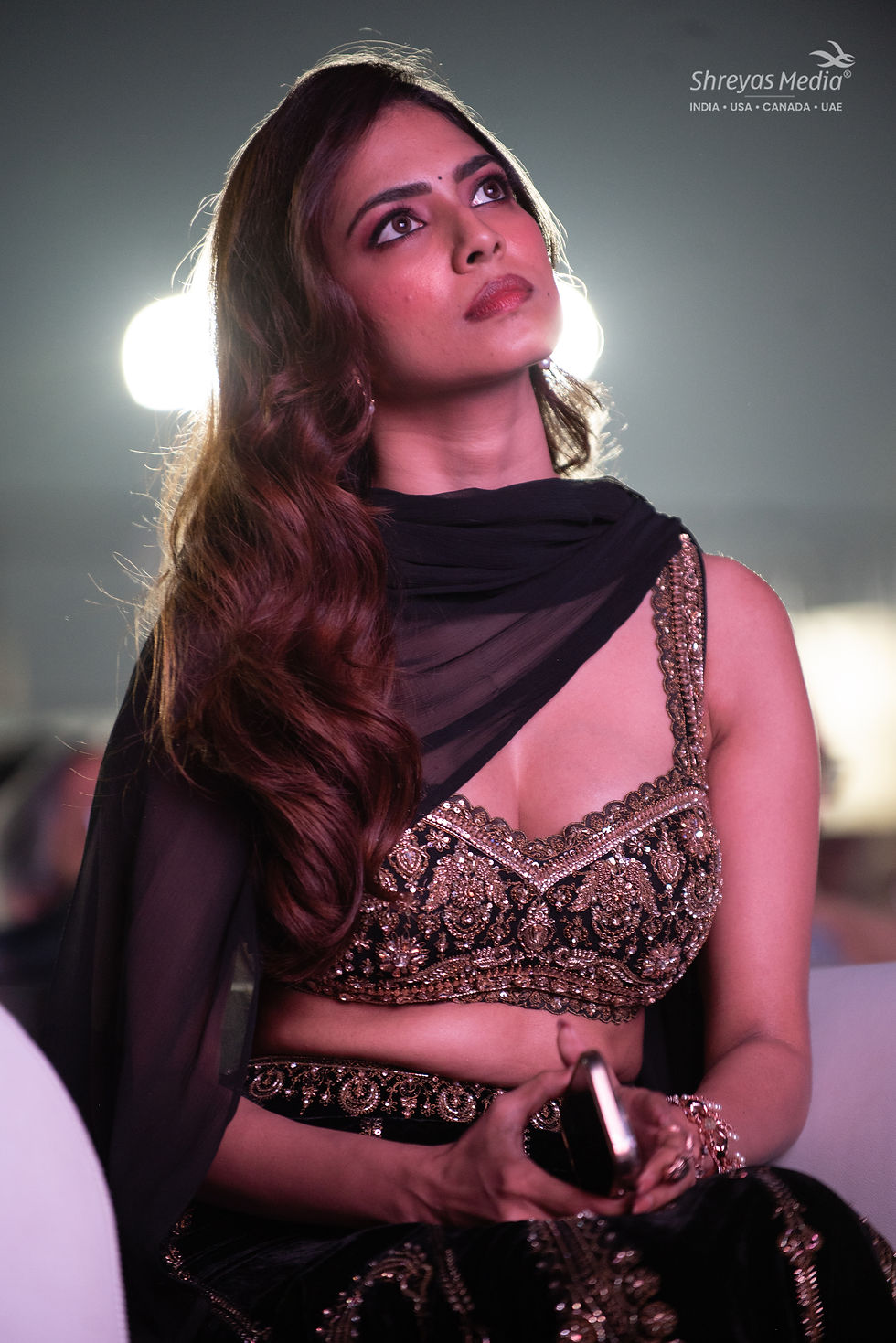 Malavika Mohanan Exclusive Pics from Raja Saab Pre Release