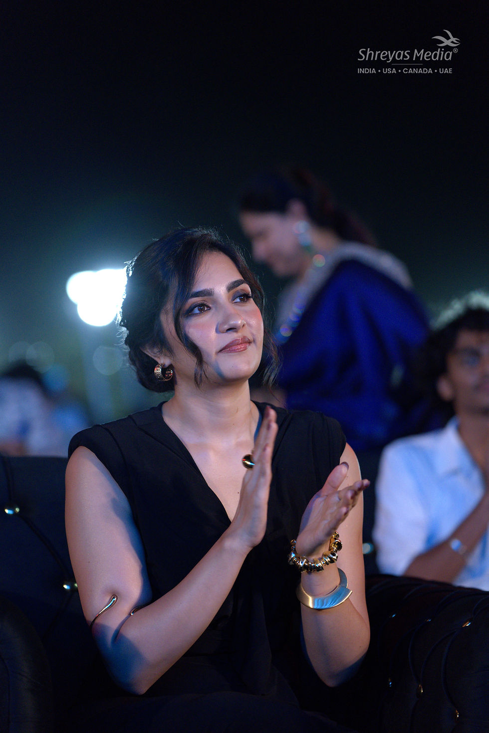 Rukmini Vasanth HD Photos from TOXIC Pre Release Event - Shreyas Media