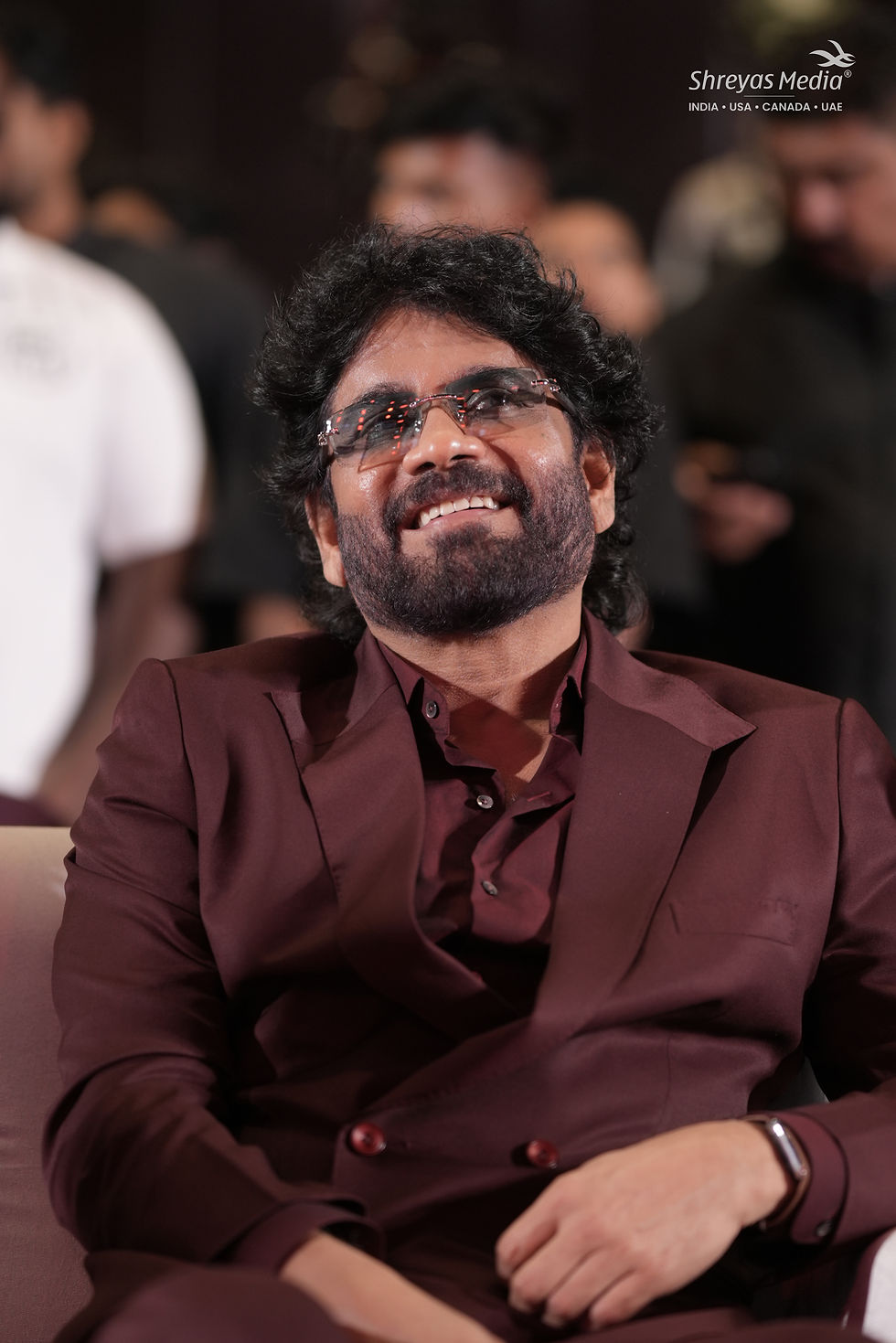 Nagarjuna Exclusive Pictures from Kubera Pre Release