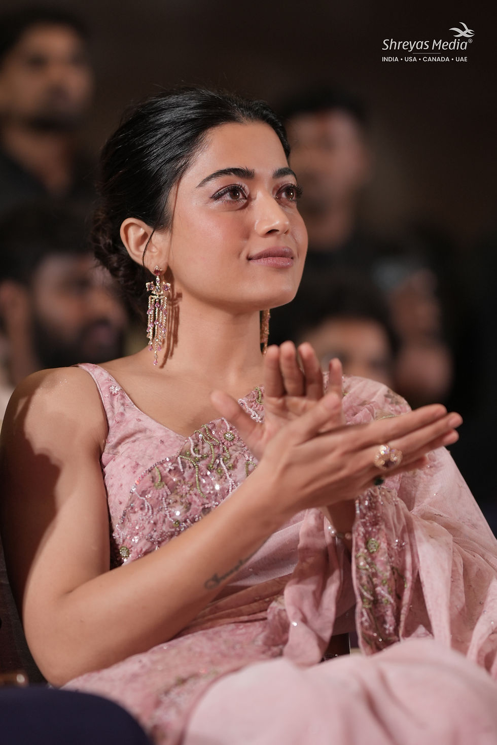 Actress Rashmika Mandanna Exclusive Pictures from Kubera Pre Release