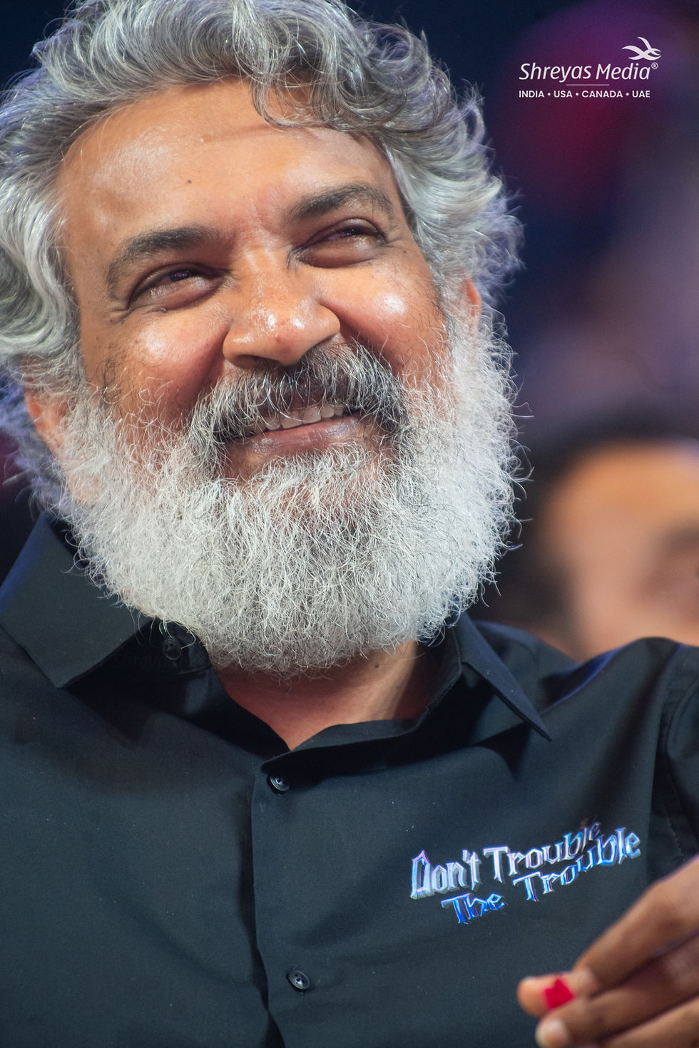 SS Rajamouli HD Photos from Don't Trouble The Trouble Pre Release - Shreyas Media