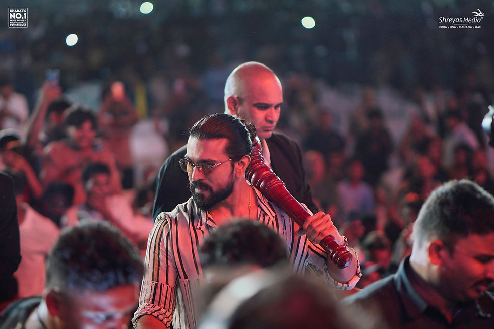 Ram Charan Exclusive Pictures from PEDDI 