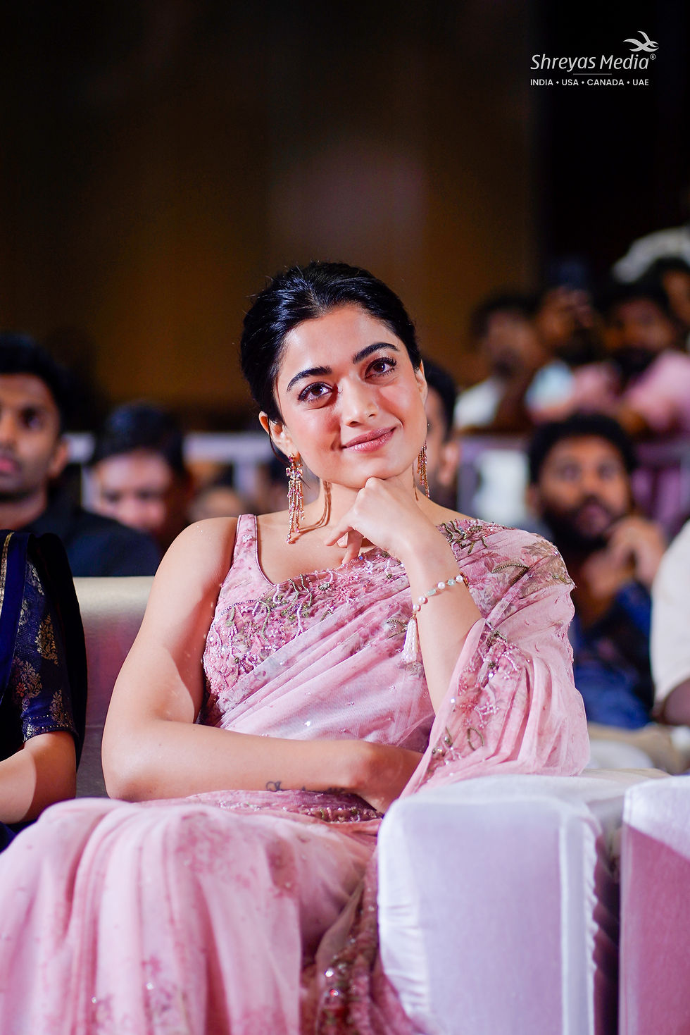Actress Rashmika Mandanna Exclusive Pictures from Kubera Pre Release
