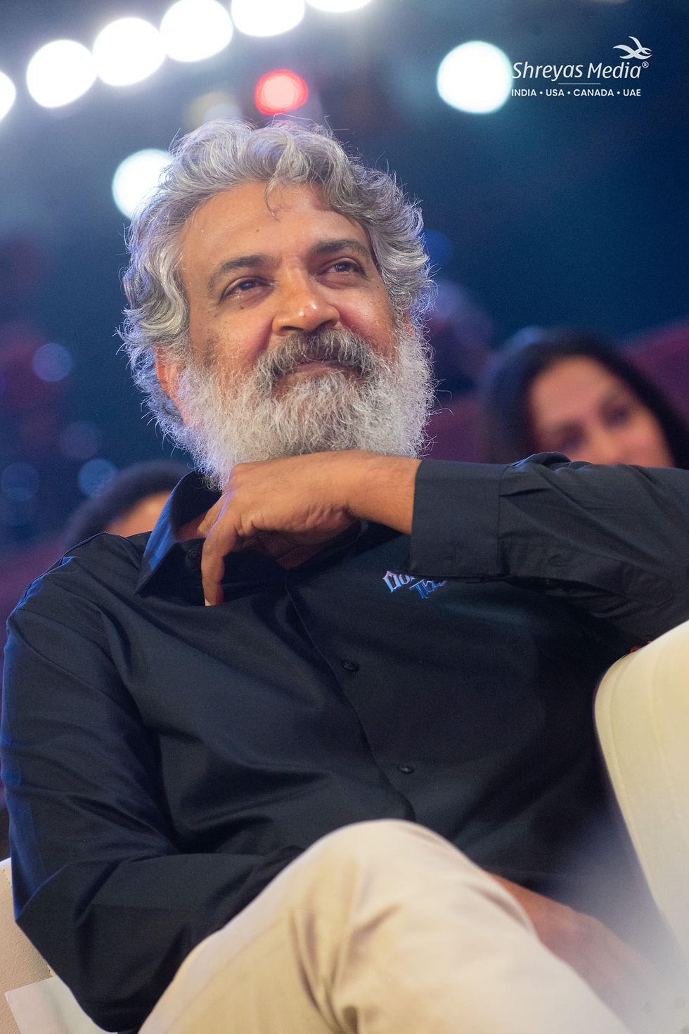 SS Rajamouli HD Photos from Don't Trouble The Trouble Pre Release - Shreyas Media