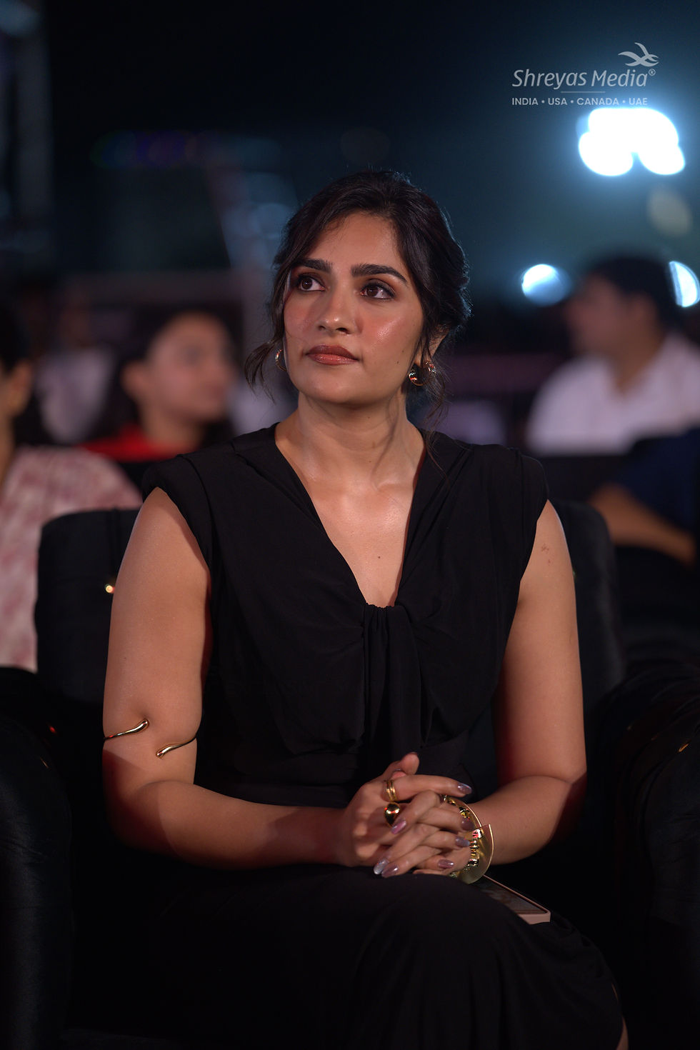 Rukmini Vasanth HD Photos from TOXIC Pre Release Event - Shreyas Media
