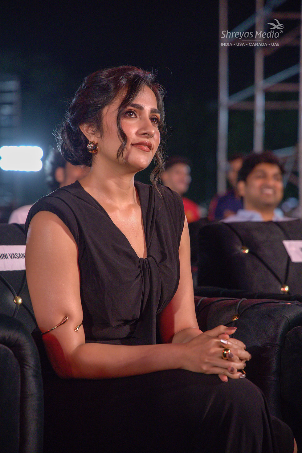 Rukmini Vasanth HD Photos from TOXIC Pre Release Event - Shreyas Media
