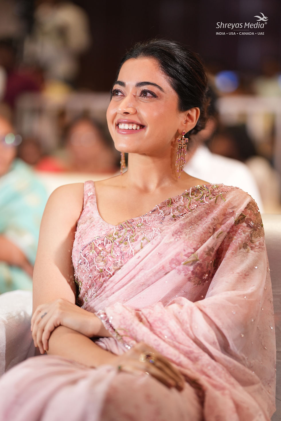 Actress Rashmika Mandanna Exclusive Pictures from Kubera Pre Release