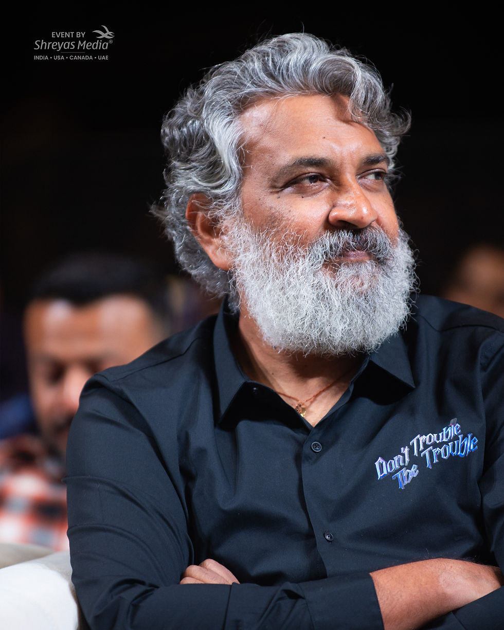 SS Rajamouli HD Photos from Don't Trouble The Trouble Pre Release - Shreyas Media