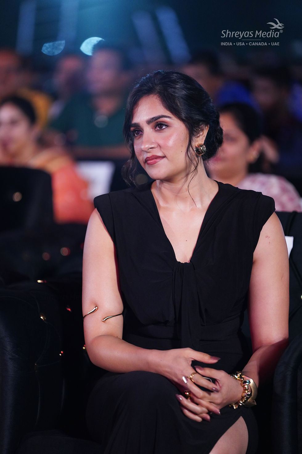 Rukmini Vasanth HD Photos from TOXIC Pre Release Event - Shreyas Media