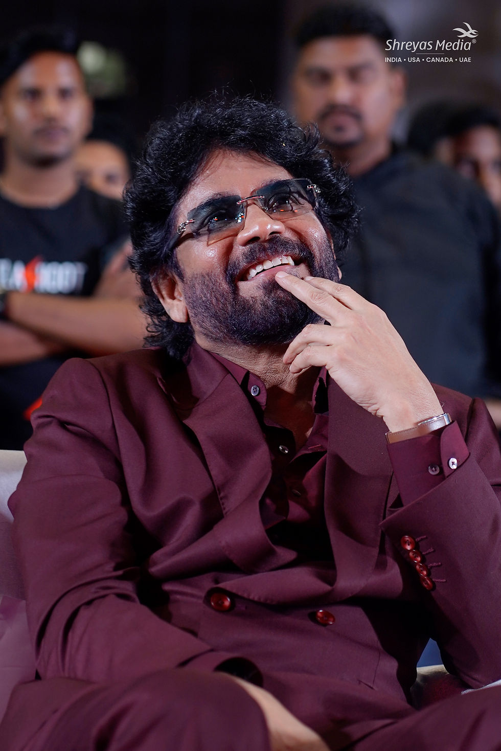 Nagarjuna Exclusive Pictures from Kubera Pre Release