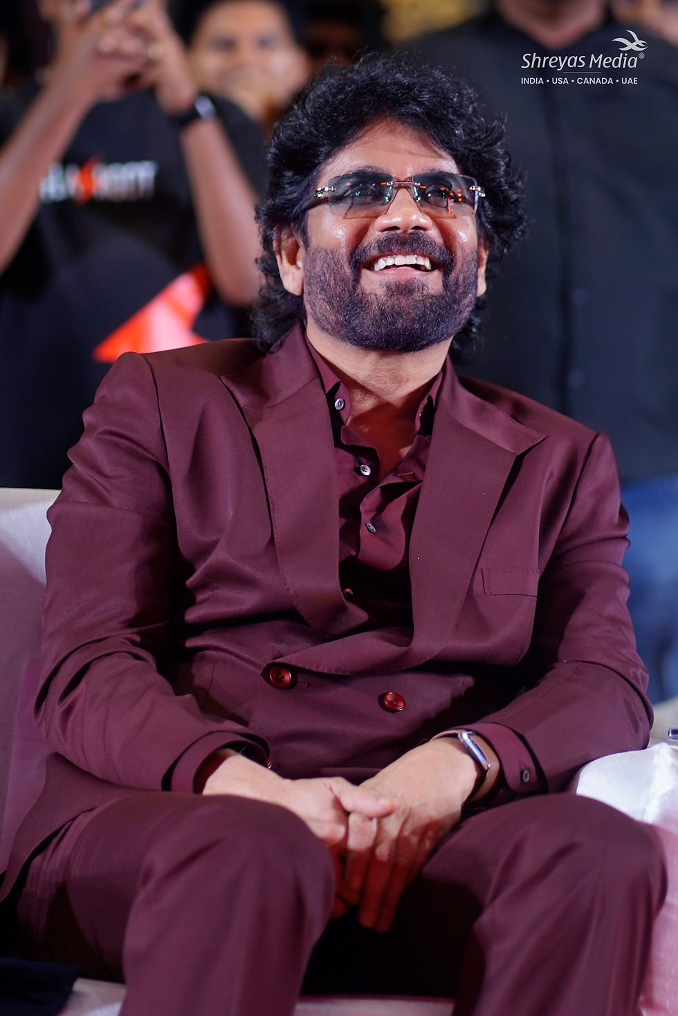 Nagarjuna Exclusive Pictures from Kubera Pre Release