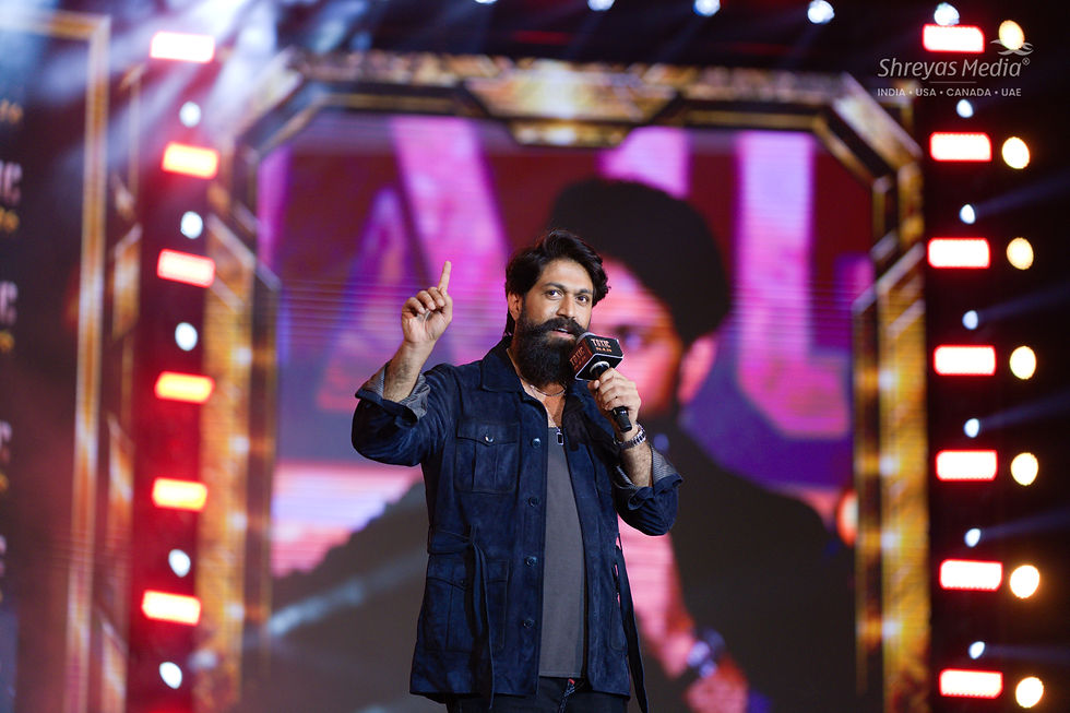 Yash HD Photos from TOXIC Pre Release Event - Shreyas Media