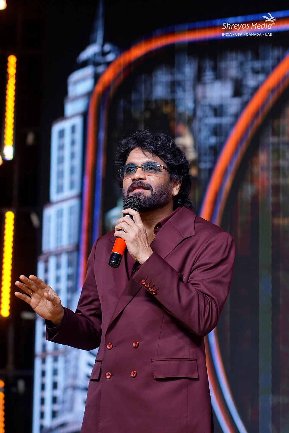 Nagarjuna Exclusive Pictures from Kubera Pre Release