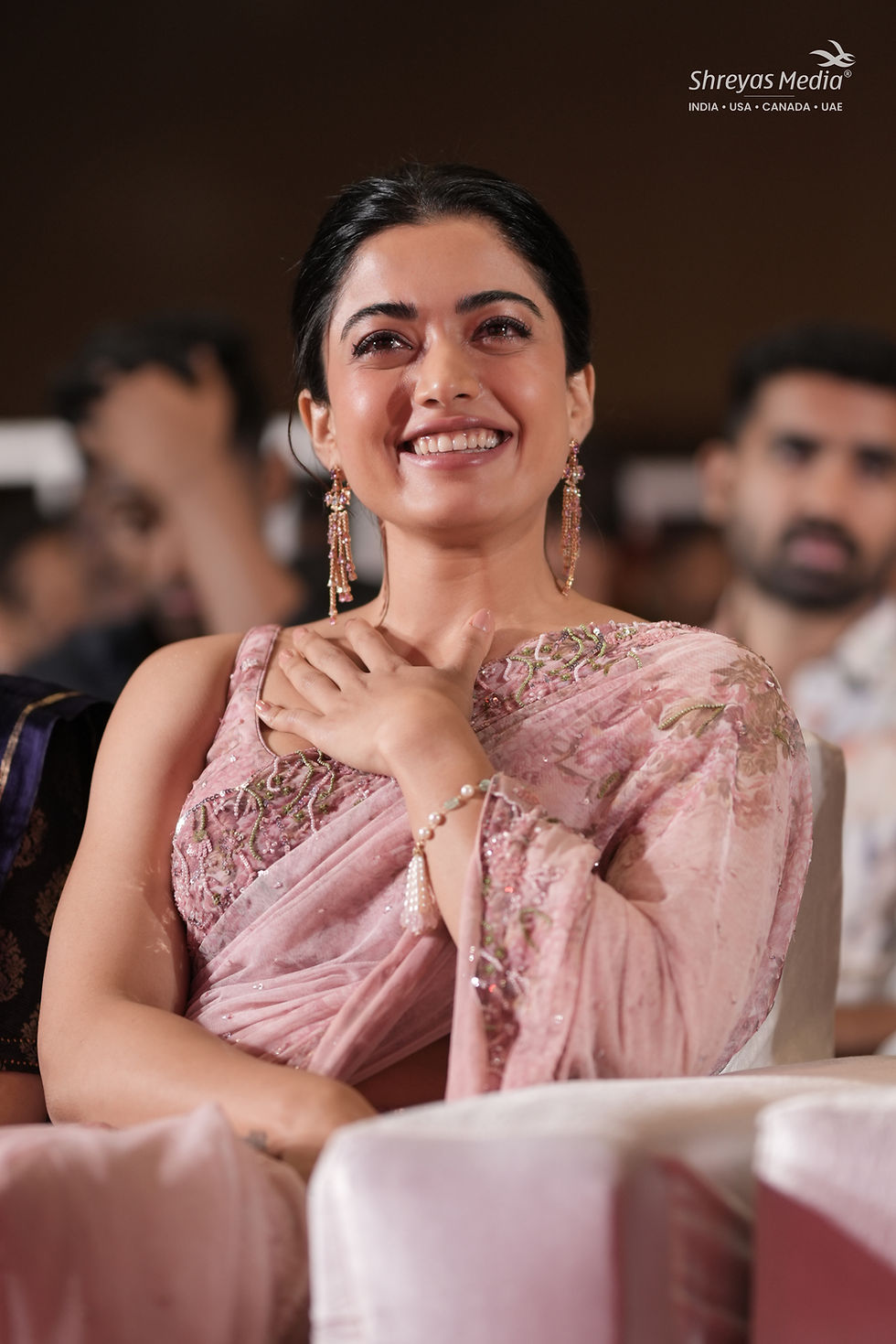 Actress Rashmika Mandanna Exclusive Pictures from Kubera Pre Release