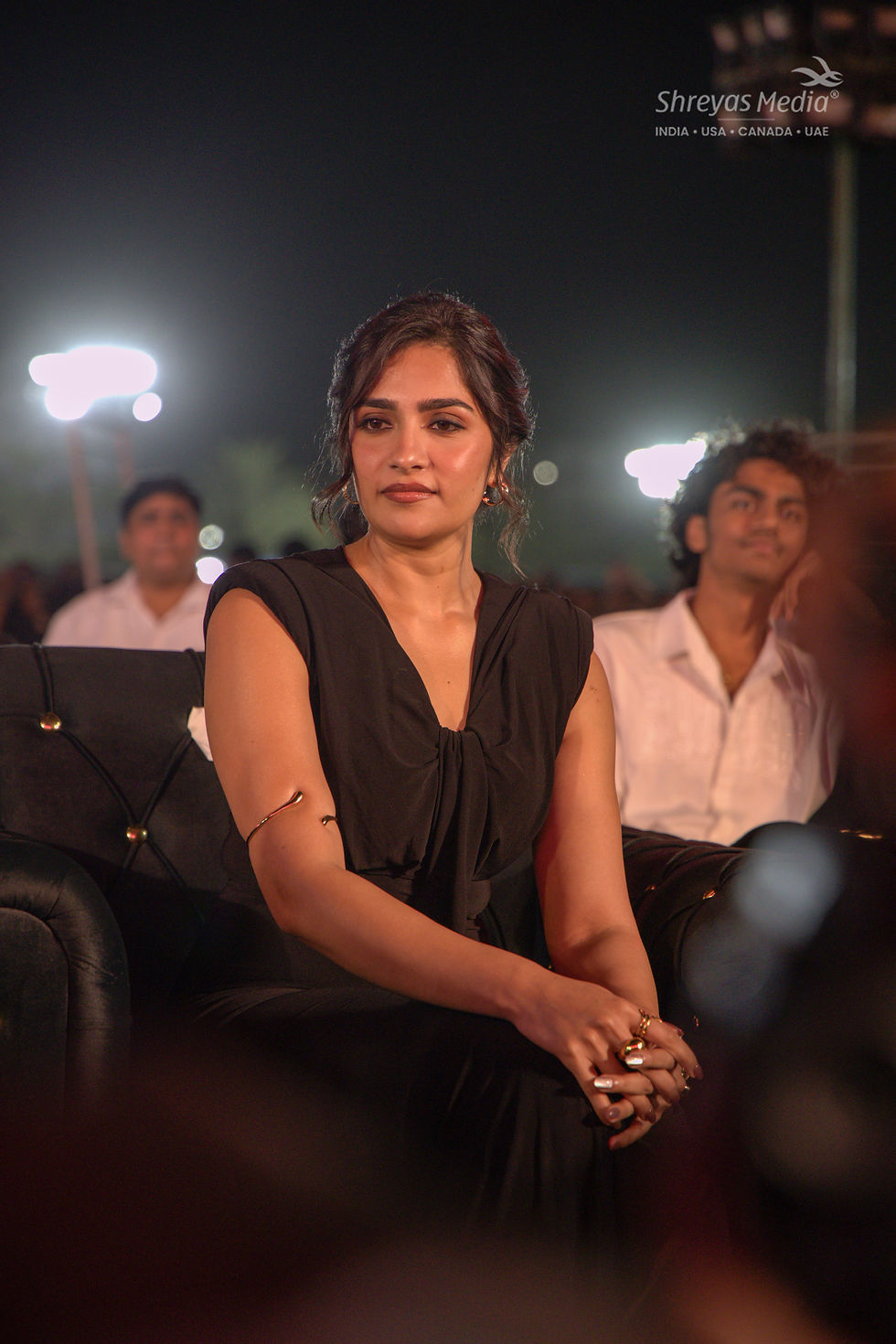 Rukmini Vasanth HD Photos from TOXIC Pre Release Event - Shreyas Media