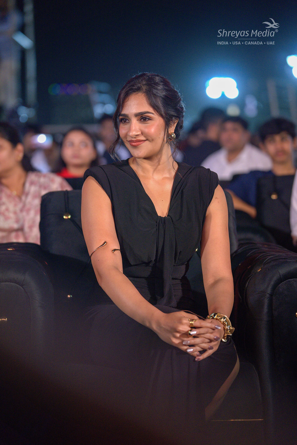 Rukmini Vasanth HD Photos from TOXIC Pre Release Event - Shreyas Media