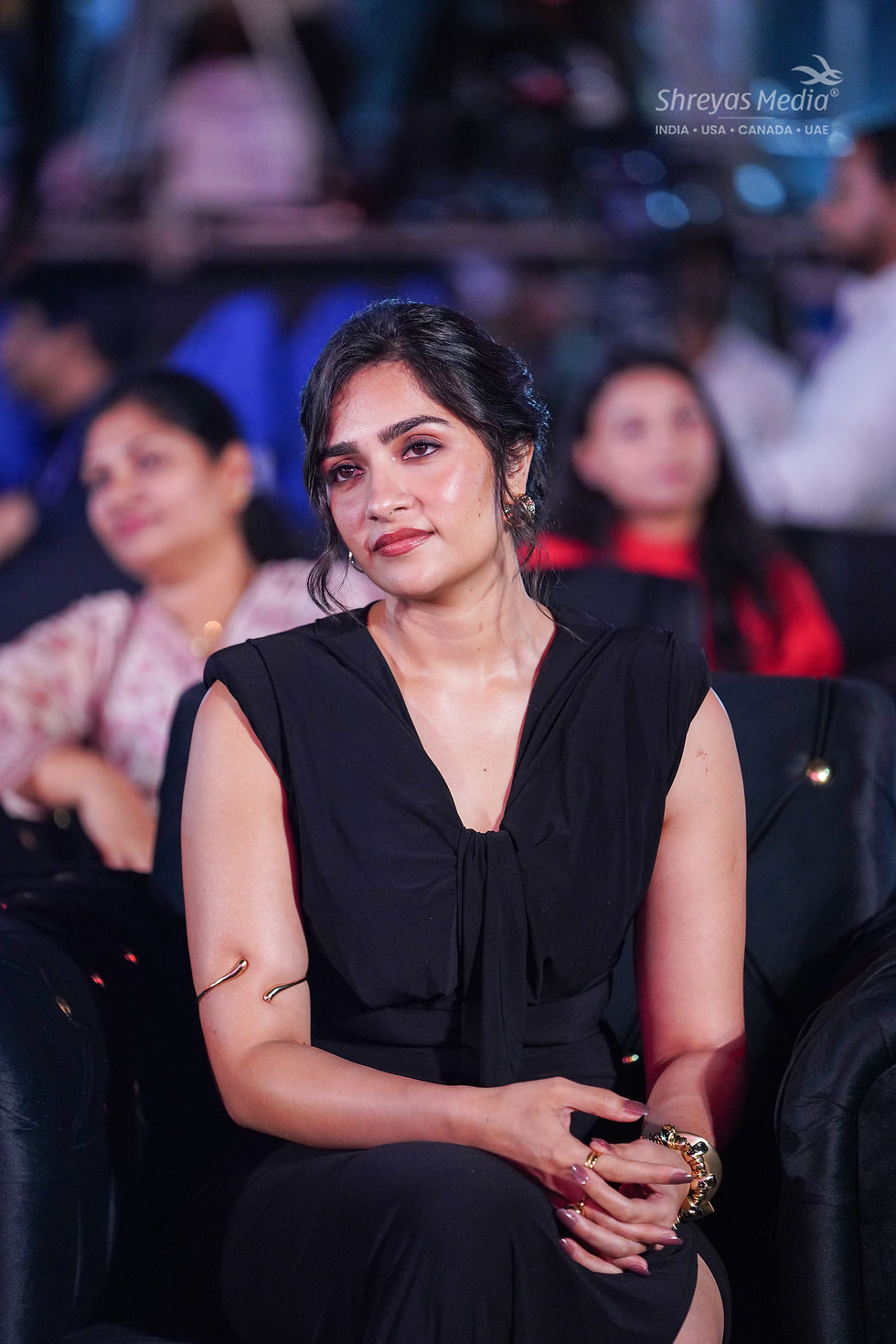 Rukmini Vasanth HD Photos from TOXIC Pre Release Event - Shreyas Media