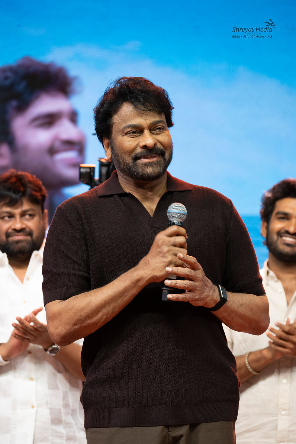 Mega Star Chiranjeevi Exclusive Pics from Chennai Love Story Pre Release Event