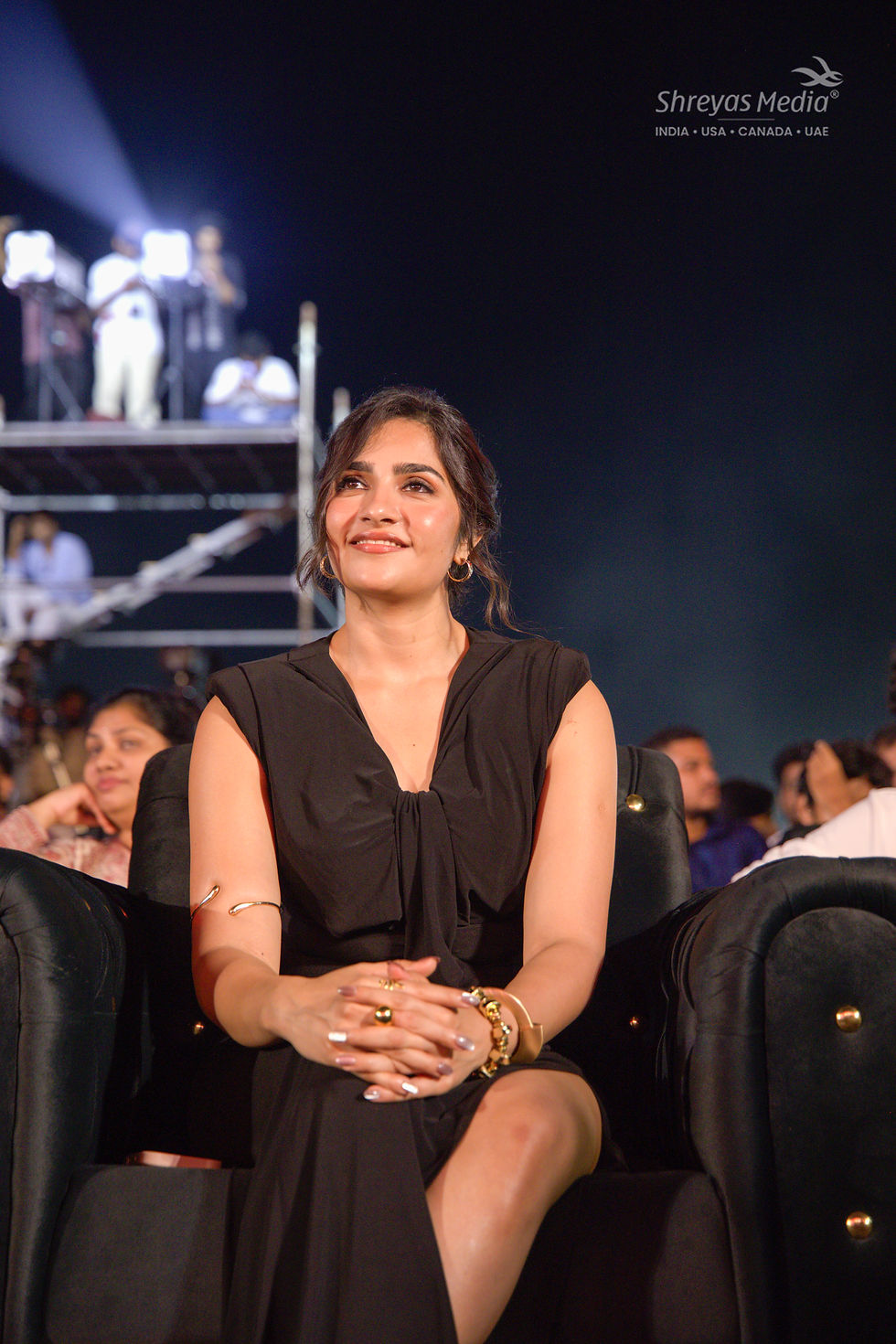 Rukmini Vasanth HD Photos from TOXIC Pre Release Event - Shreyas Media