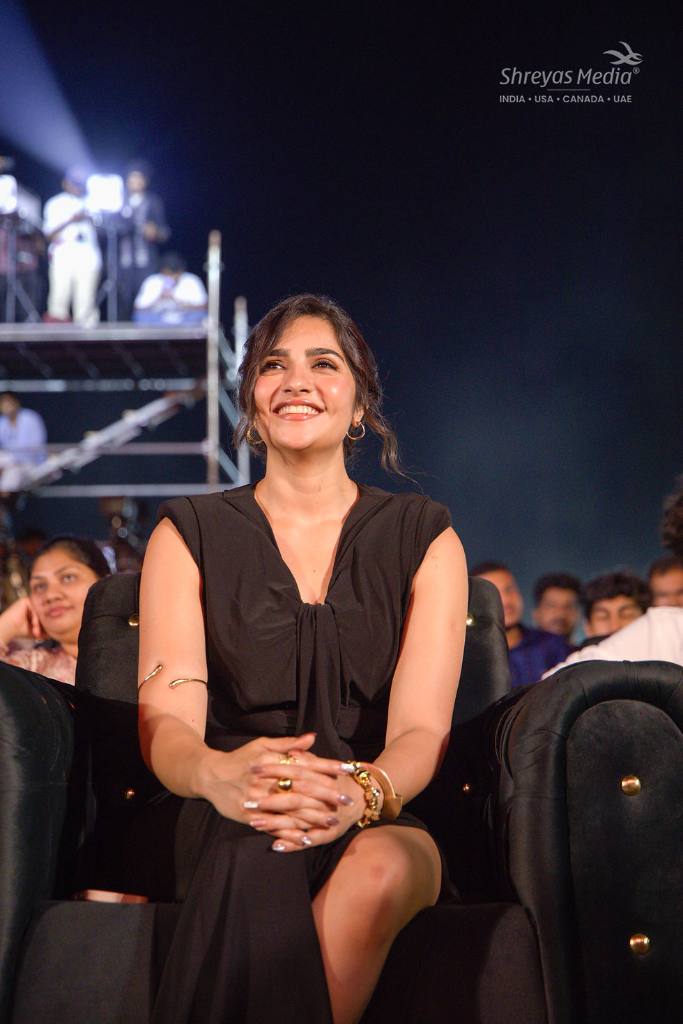 Rukmini Vasanth HD Photos from TOXIC Pre Release Event - Shreyas Media