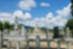 japanese gravesite