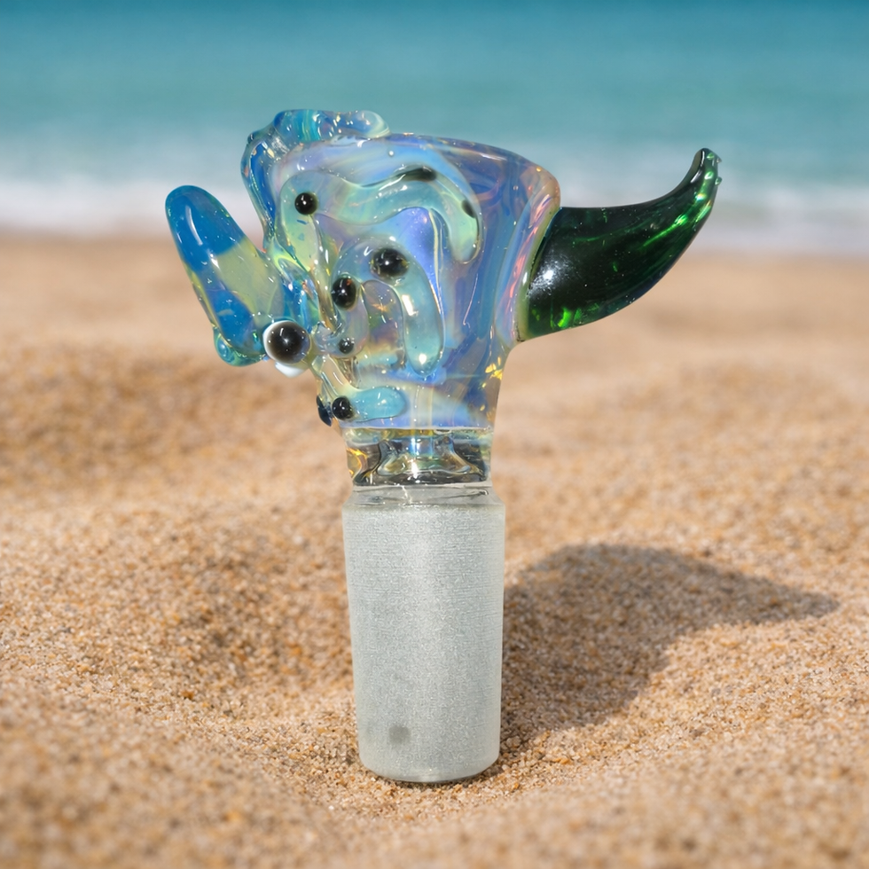 Thumbnail: 14mm Borosilicate Octopus Bowl