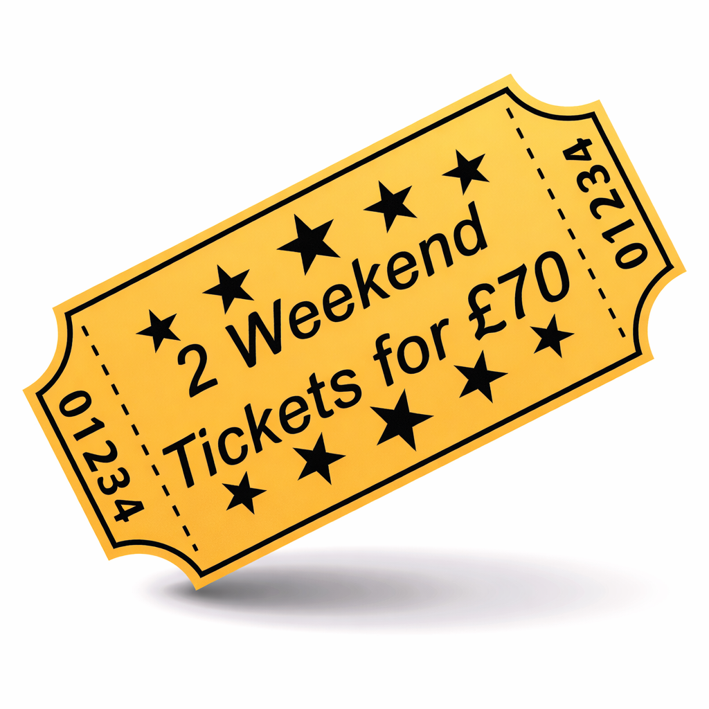 2 weekend tickets