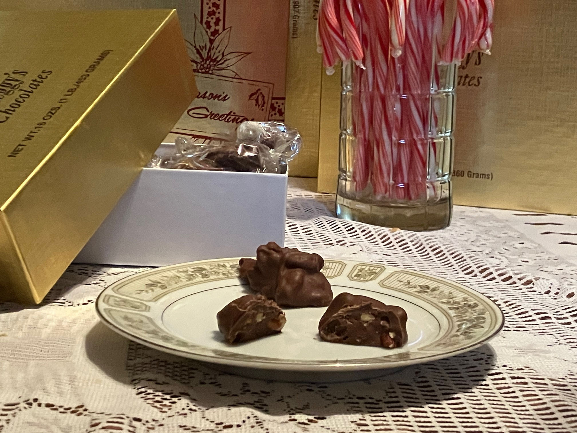 Milk Chocolate Pecan Clusters
