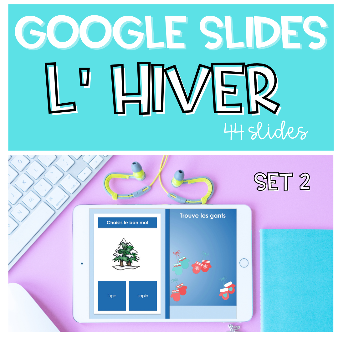 L' hiver | Mittens Hunt Game SET 2