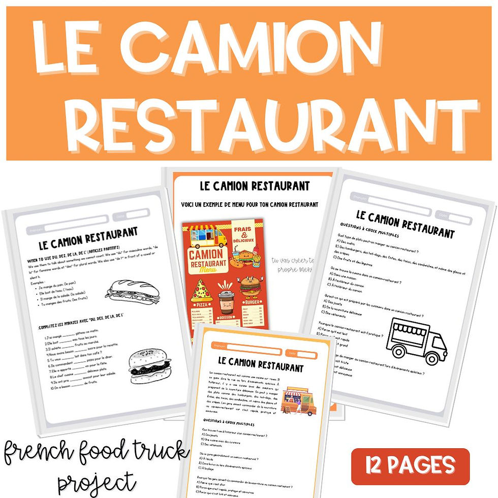 La Nourriture Un Camion Restaurant French Food