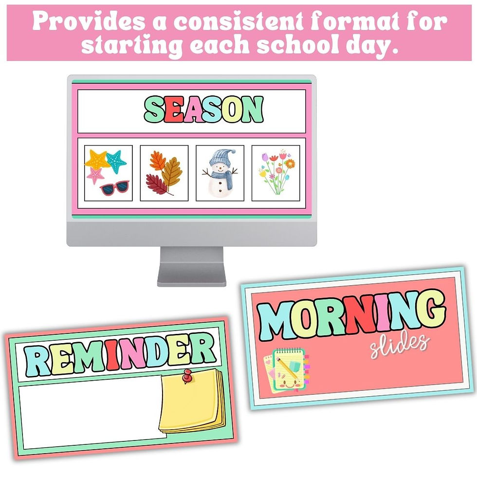 Thumbnail: Morning Meeting Slides