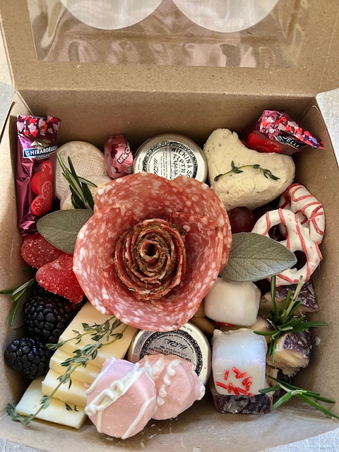 Arranged Food and Objects