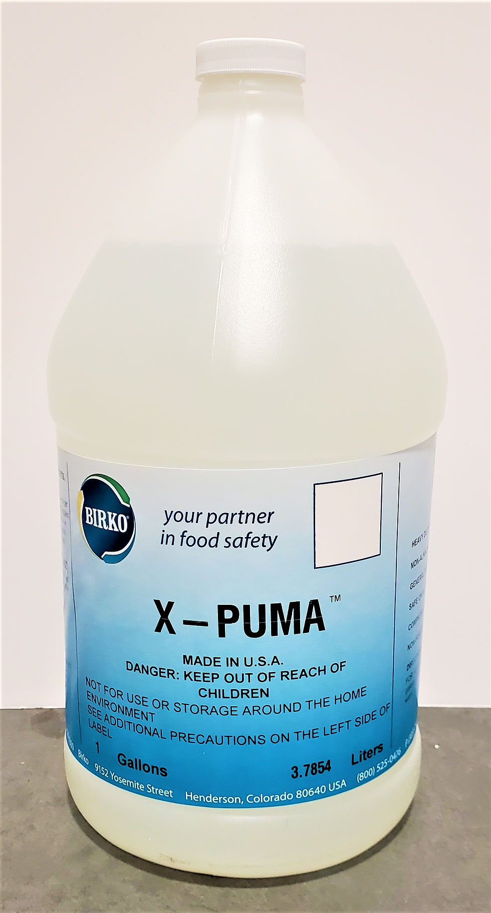 1 gallon jug of X-Puma