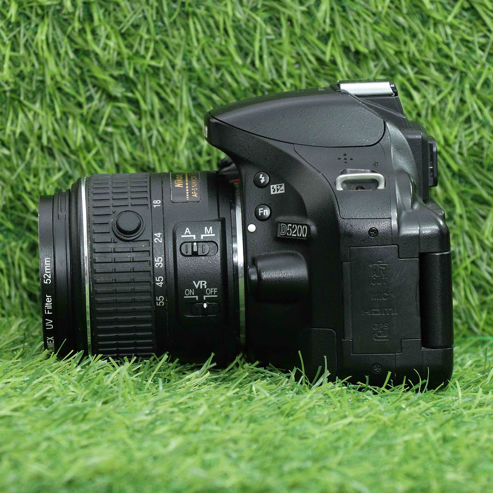 Thumbnail: Nikon D5200 + 18-55mm (Grade A) - Certified Used
