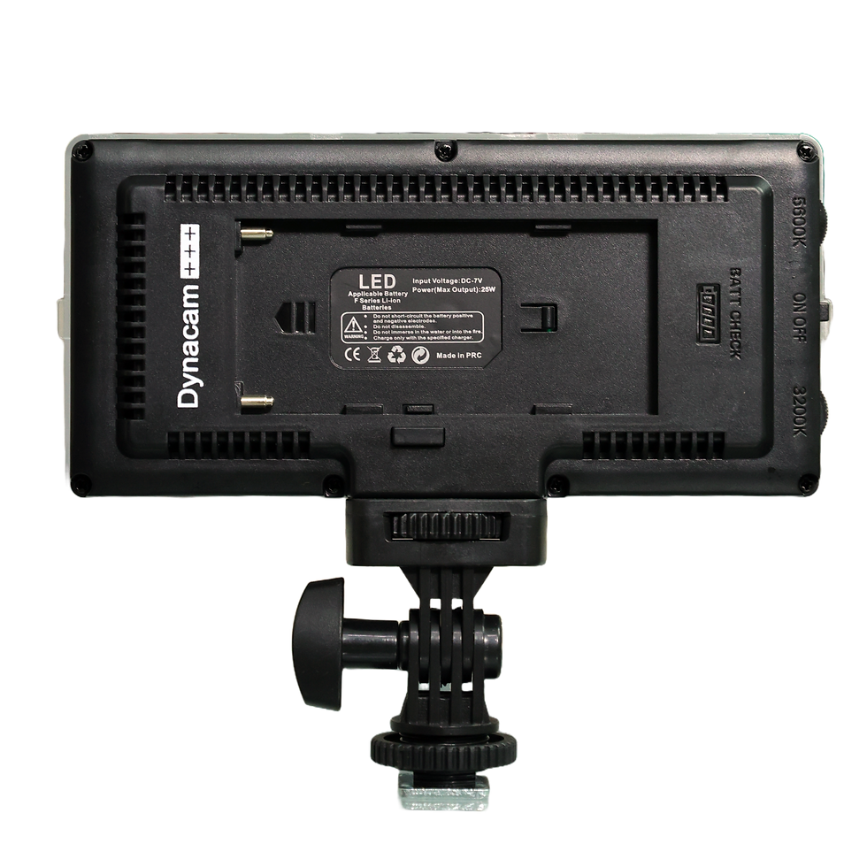 Thumbnail: Dynacam Bi-Color Dimmable LED Video Light OS-LED-359 Pocket LED Combo Package