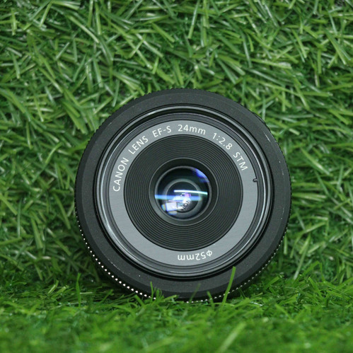 Canon - 新品級 CANON EF-S 24mm F2.8 STM Obiektyw do aparatu Canon EF-S 24mm F2.8 STM - Ceny i opinie