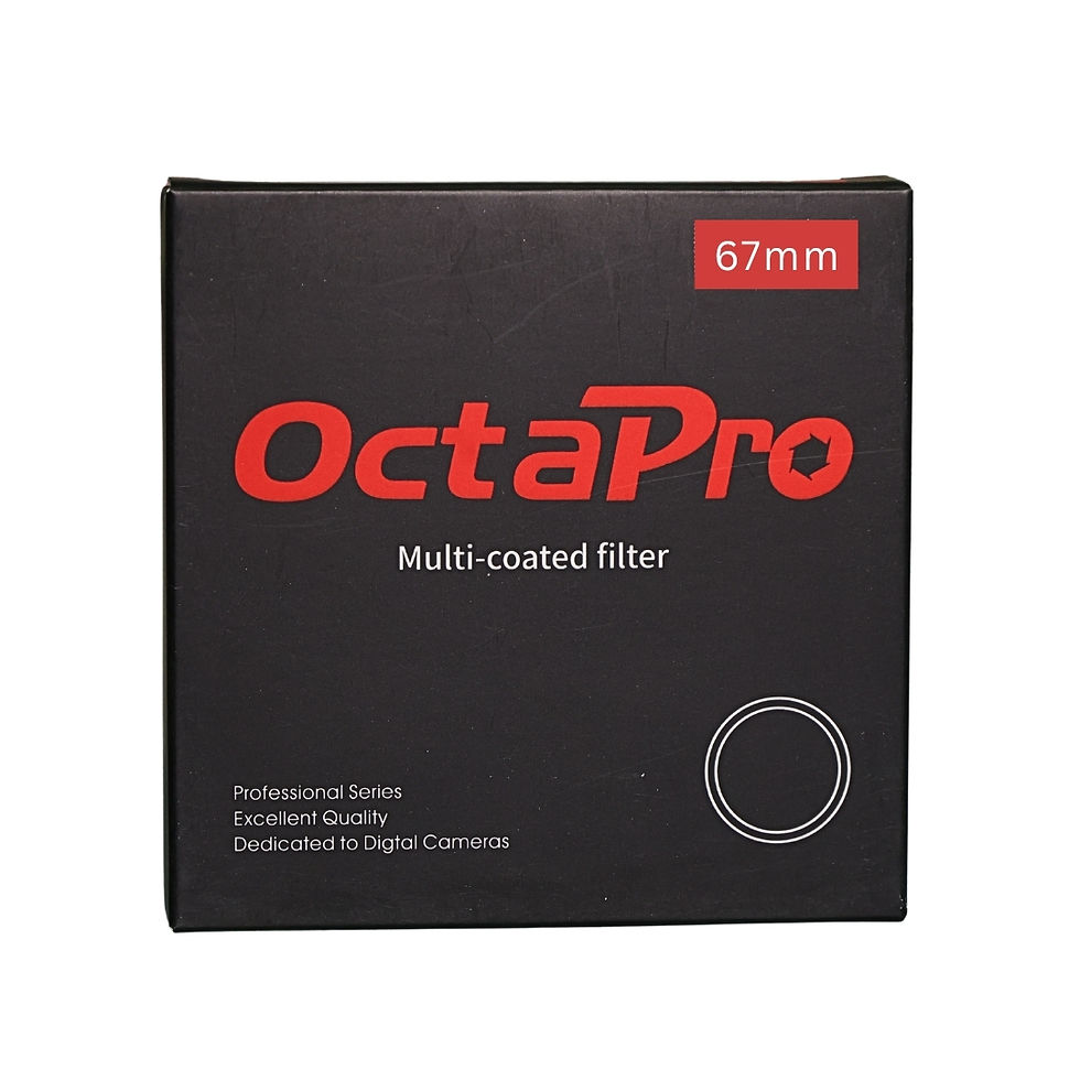 UV filter packaging