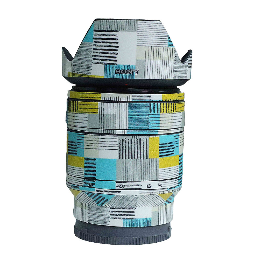 COBALT CUBES LENS SKIN