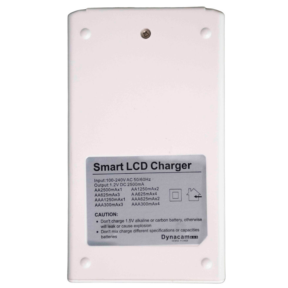 Thumbnail: 1 HOUR LCD CHARGER WITH FLAP BY DYNACAM