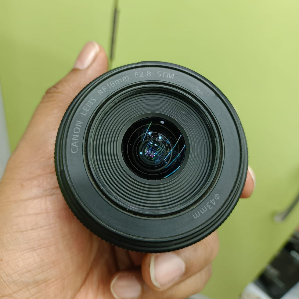 Thumbnail: Canon RF 16mm f2.8 Top