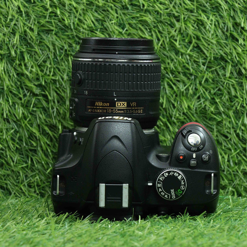 Thumbnail: Nikon D3200 + 18-55mm (Grade A) - Certified Used