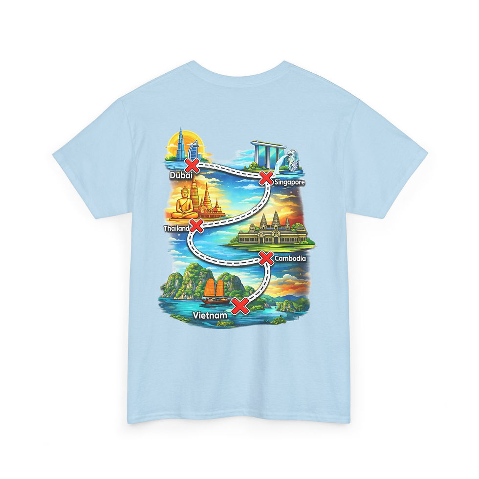 Thumbnail: JDS ON TOUR MAP T-SHIRT