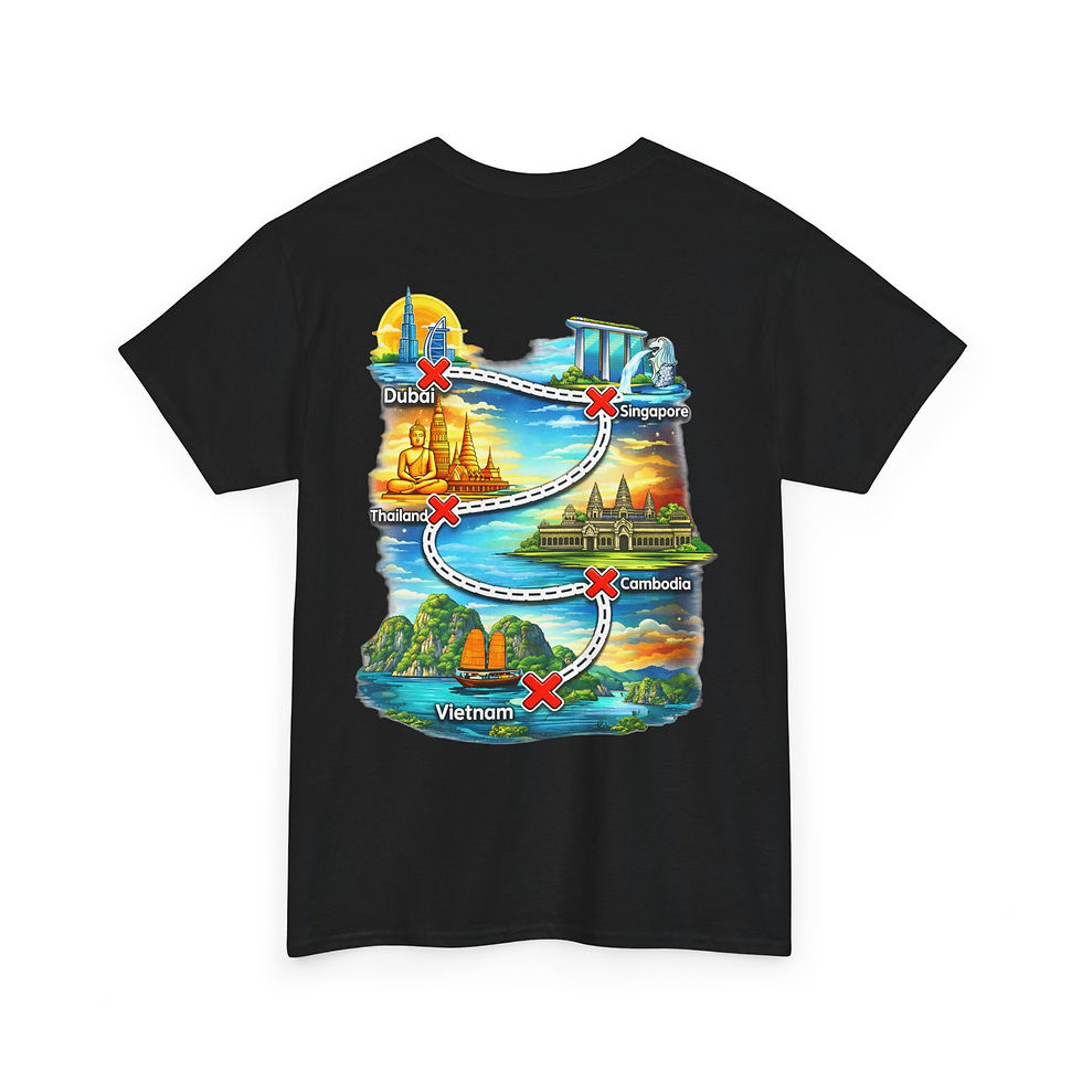 Thumbnail: JDS ON TOUR MAP T-SHIRT