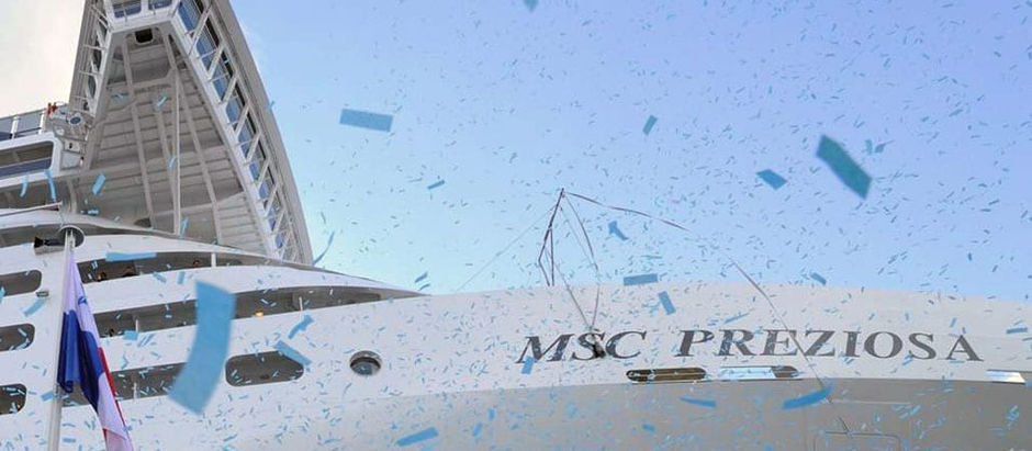 Flag Ceremony Launches New MSC Preziosa