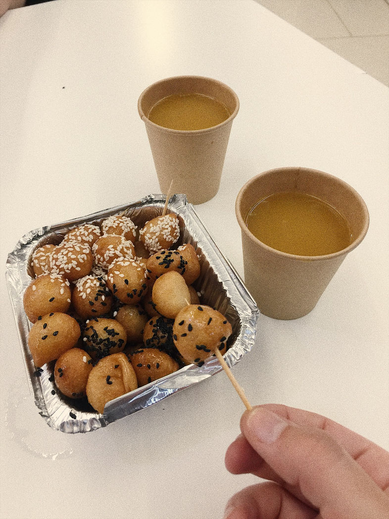 لقيماتو قهوة عربي