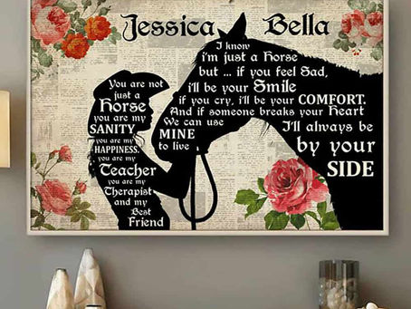 Shop - Girl Horse Silhouette You are not just a cat you are my sanity you are my happiness poster