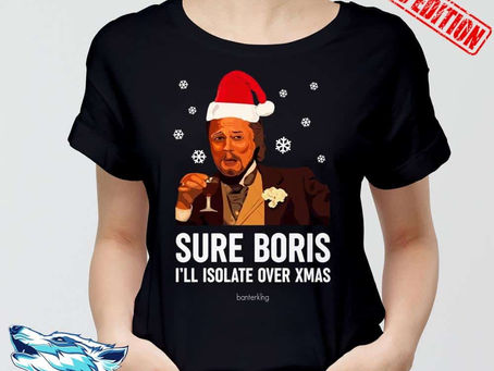 Shop - Leonardo Dicaprio Sure Boris I'll Isolate Over Xmas shirt, hoodie, sweater